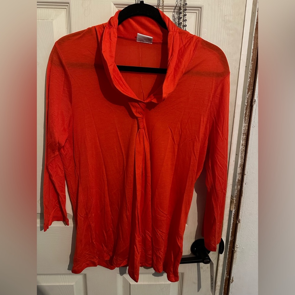 NWT DKNYC XL 3/4 sleeve thin blouse